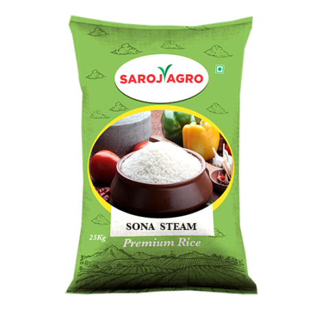 Steam rice | Sona Rice